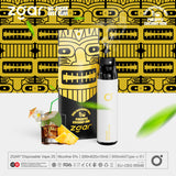 ZGAR ZG-25 3000 Puffs Disposable Vape nicotine 5% At best Price In Pakistan
