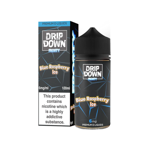 Drip Down Frosty Blue Raspberry Ice 100 ml At Best Price In Pakistan