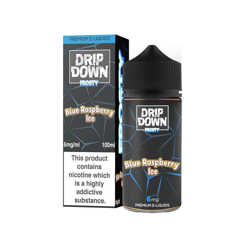 Drip Down Frosty Blue Raspberry Ice 100 ml At Best Price In Pakistan