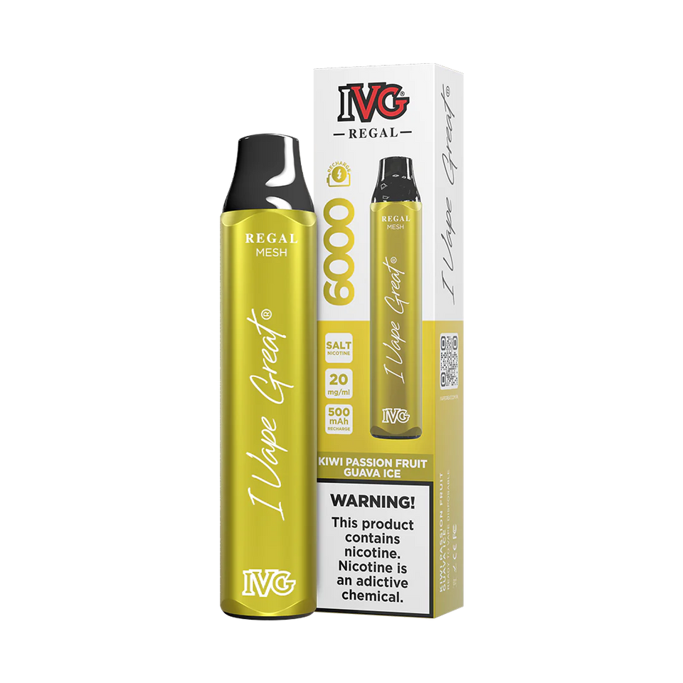 Ivg Regal Disposable 6000 Puffs 20 Mg At Best Price In Pakistan