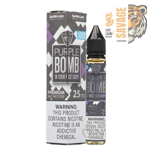 Iced Purple Bomb Salt 30 ml By Vgod At Best Price In Pakistan