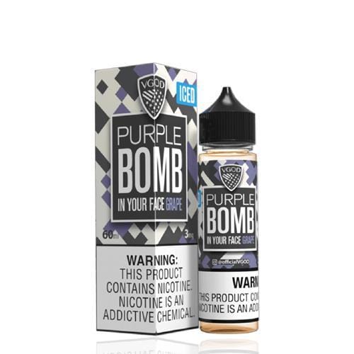 Vgod Iced Purple Bomb E-juice 60 ml At Best Price In Pakistan