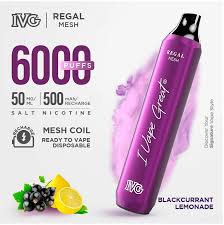 Ivg Regal Disposable 6000 Puffs 50 Mg At Best Price In Pakistan