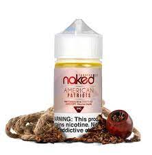 American Patriots by NAKED 100 Nic Salt 30 ml At Best Price In Pakistan