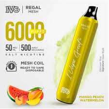 Ivg Regal Disposable 6000 Puffs 50 Mg At Best Price In Pakistan