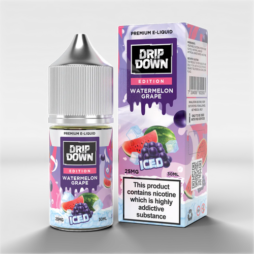 Drip Down Frosty Watermelon Grape Ice Salt 30 ml At Best Price In Pakistan