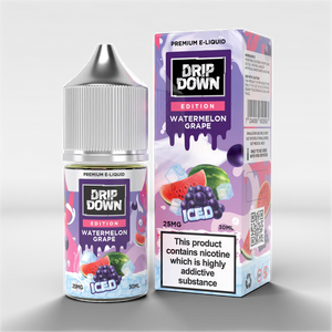 Drip Down Frosty Watermelon Grape Ice Salt 30 ml At Best Price In Pakistan
