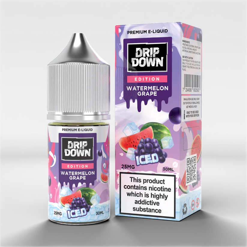 Drip Down Frosty Watermelon Grape Ice Salt 30 ml At Best Price In Pakistan